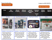 Tablet Screenshot of differentproduct.com